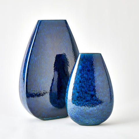 Giant Teardrop Vase Cobalt