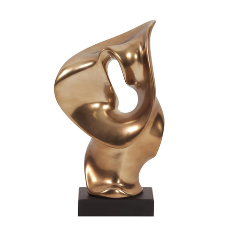 Abstract Statue Matte Bronze