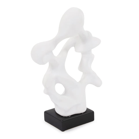 Abstract Sculpture White