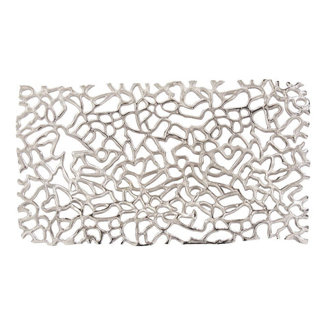 Branch Decorative Tray Silver