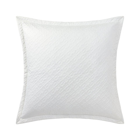 BH Cushion 65x65 Wht BMonogram