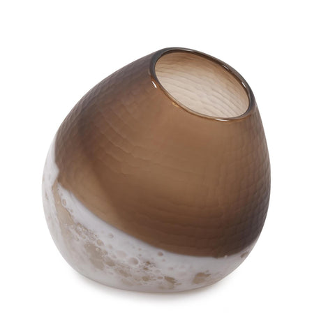 Slanted Earth Vase Small