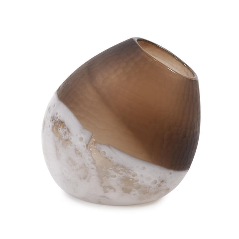 Slanted Earth Vase Small