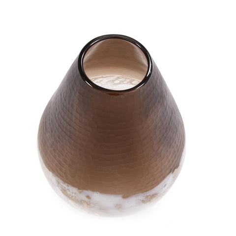 Slanted Earth Vase Small