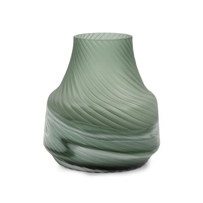 Swirl Vase Small Teal