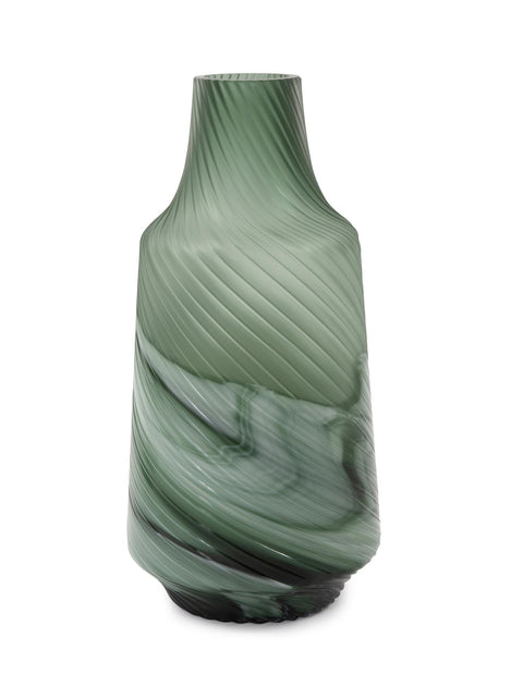 Swirl Vase Small Teal