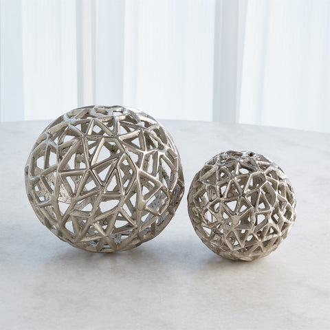 Jali Ball Large Silver