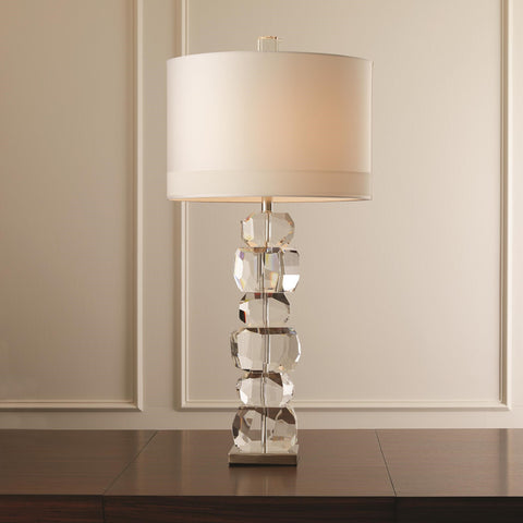 Stacked Gemstone Floor Lamp