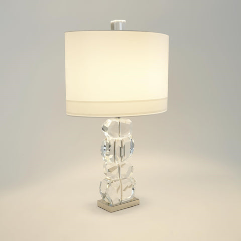 Stacked Gemstone Table Lamp