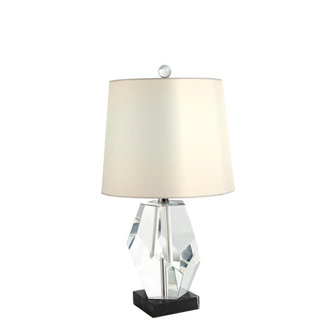 Facet Single Block Table Lamp