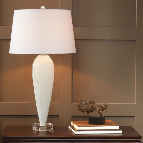 Teardrop Glass Table Lamp