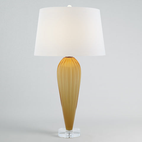 Teardrop Glass Table Lamp