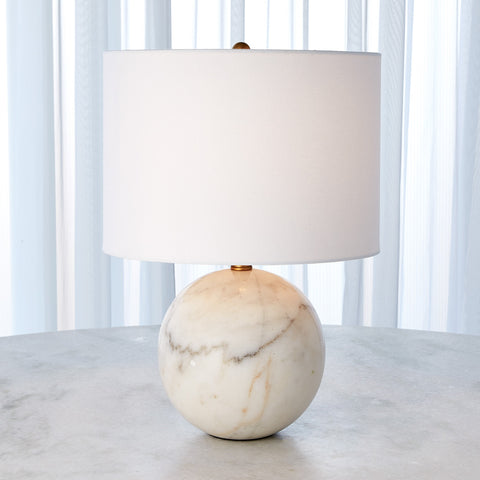 Marble Sphere Table Lamp