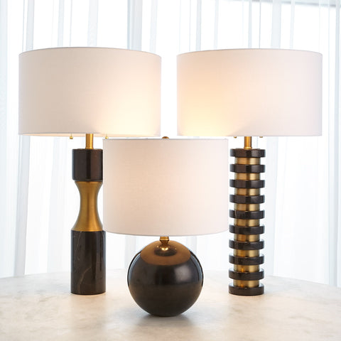 Marble Sphere Table Lamp