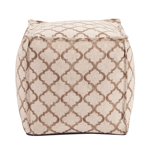 Moroccan Pouf Square Gold