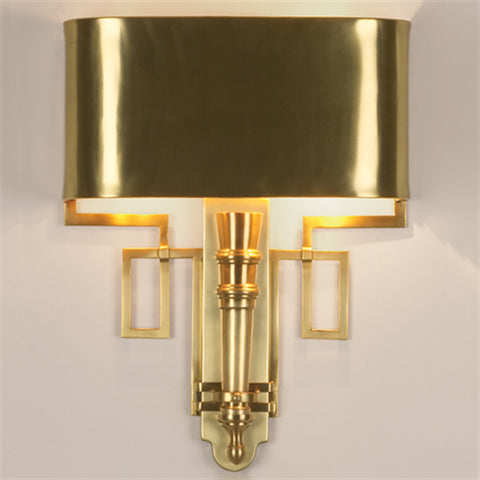 Torch Wall Sconce Antique Brass