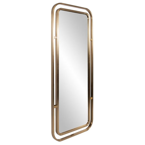 Dearborn Mirror Antique Brass