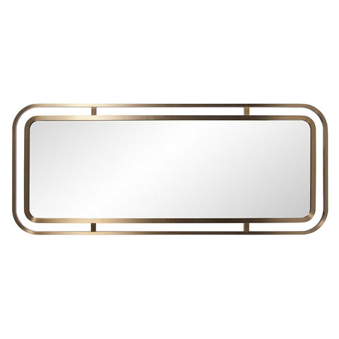 Dearborn Mirror Antique Brass