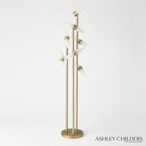 Callie Floor Lamp Gold