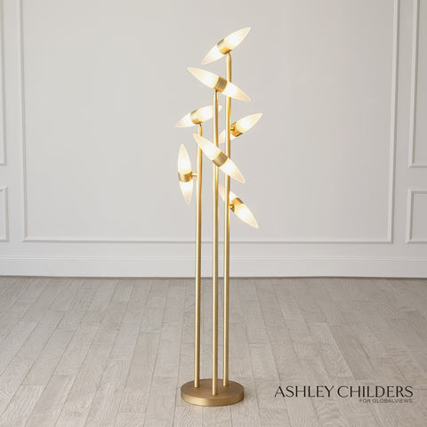 Callie Floor Lamp Gold