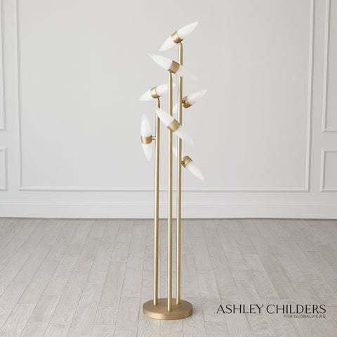 Callie Floor Lamp Gold