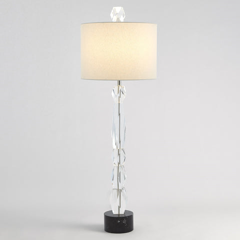 Facette Lamp Black Marble Base