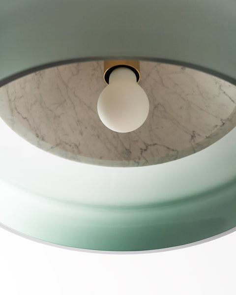 Rest Pendant Shape 2 Smoke Frosted Glass